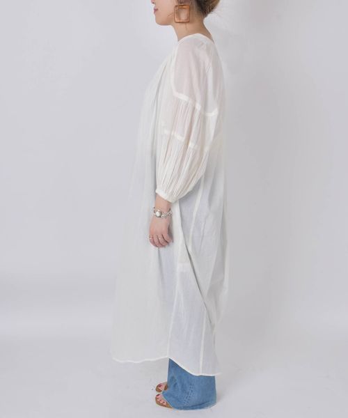 Khaju(カージュ)の「Khaju:2WAY羽織ワンピース◇(ワンピース・レディース・ホワイト/ピンク・ONE SIZE)」の7枚目の写真