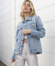 ALEXIA STAM | Triple Button Cuffs Denim Jacket/デニムジャケット(デニムジャケット)
