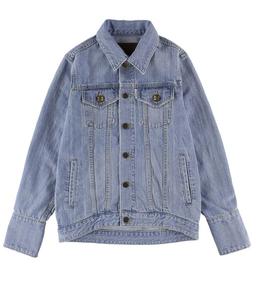 ALEXIA STAM(アリシアスタン)の「Triple Button Cuffs Denim Jacket/デニムジャケット(デニムジャケット・レディース・ライトブルー/ブルー・FREE)」の7枚目の写真