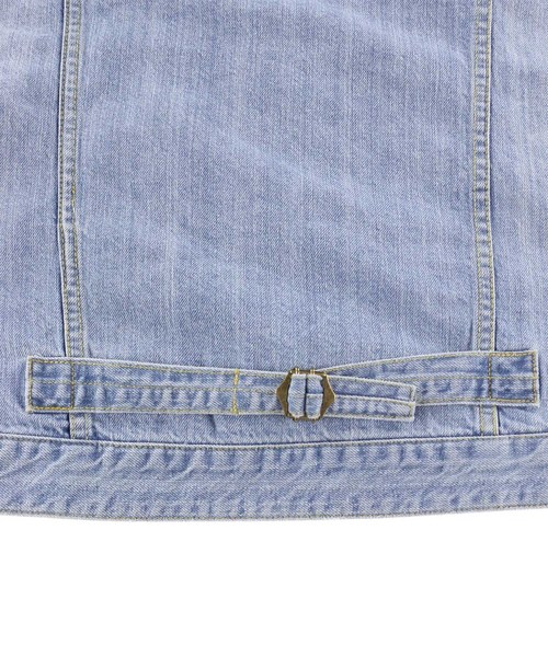 ALEXIA STAM(アリシアスタン)の「Triple Button Cuffs Denim Jacket/デニムジャケット(デニムジャケット・レディース・ライトブルー/ブルー・FREE)」の10枚目の写真