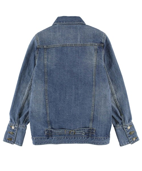ALEXIA STAM(アリシアスタン)の「Triple Button Cuffs Denim Jacket/デニムジャケット(デニムジャケット・レディース・ライトブルー/ブルー・FREE)」の15枚目の写真