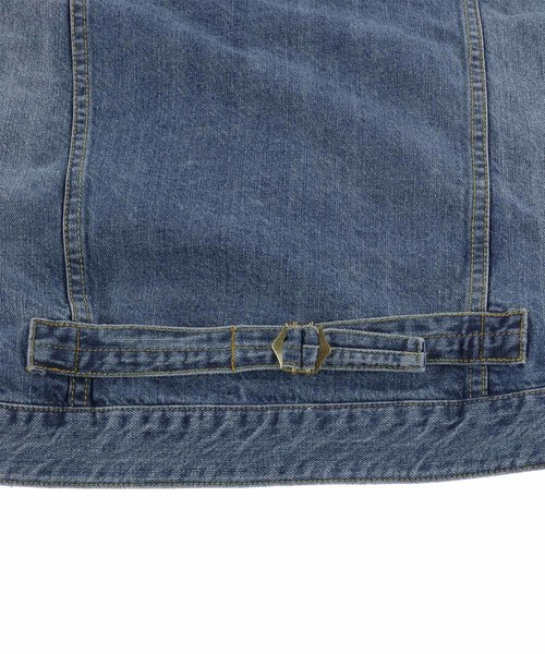 ALEXIA STAM(アリシアスタン)の「Triple Button Cuffs Denim Jacket/デニムジャケット(デニムジャケット・レディース・ライトブルー/ブルー・FREE)」の17枚目の写真