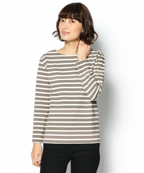BEAMS LIGHTS Women's(ビームスライツ ウィメンズ)の「BEAMS LIGHTS× CHANTECLAIR / ボーダープルオーバー(Tシャツ/カットソー・レディース・ネイビー/オフホワイト/ブラウン系その他・38/36)」の16枚目の写真
