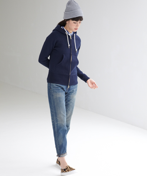 green label relaxing(グリーンレーベルリラクシング)の「STD GLR ツリウラケ パーカー ◆(パーカー・レディース・グレー/ナチュラル/ネイビー・40/38/42/36)」の20枚目の写真