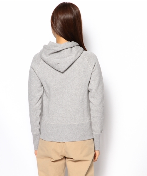 green label relaxing(グリーンレーベルリラクシング)の「STD GLR ツリウラケ パーカー ◆(パーカー・レディース・グレー/ナチュラル/ネイビー・40/38/42/36)」の4枚目の写真