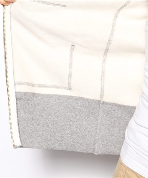 green label relaxing(グリーンレーベルリラクシング)の「STD GLR ツリウラケ パーカー ◆(パーカー・レディース・グレー/ナチュラル/ネイビー・40/38/42/36)」の14枚目の写真