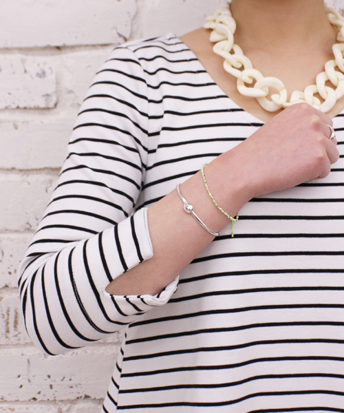 mystic（ミスティック）の「ティアードボーダーワンピース（ワンピース・レディース・オフホワイト/ブラック/グレー/ネイビー・ﾌﾘ-）」の8枚目の写真