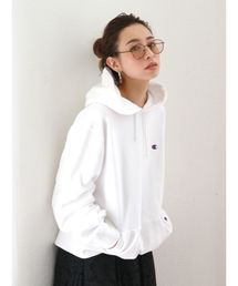 Champion フード刺繍ビッグスウェット