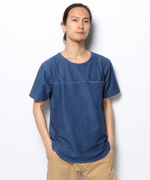 WEGO | WEGO/インディゴ天竺Tシャツ(Tシャツ/カットソー)