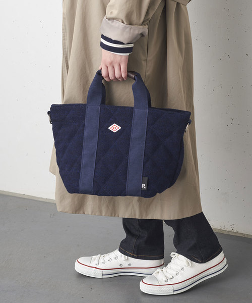 ROOTOTE(ルートート)の「ルートート/SN.デリ.ループヤーンニット-A(トートバッグ)」|ネイビー