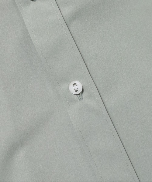 ADD SEOUL（エーディーディーソウル）の「『ADD SEOUL』DIAGONAL PLACKET SHIRT / ディアゴナル ボタン プラケット レギュラー シャツ（シャツ/ブラウス・メンズ・グレー/カーキ・1/2）」の14枚目の写真