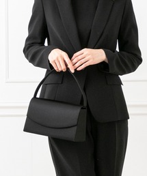 CARETTE（カレット）の「ラウンドデザインブラックバッグ【喪服用】（ハンドバッグ）」