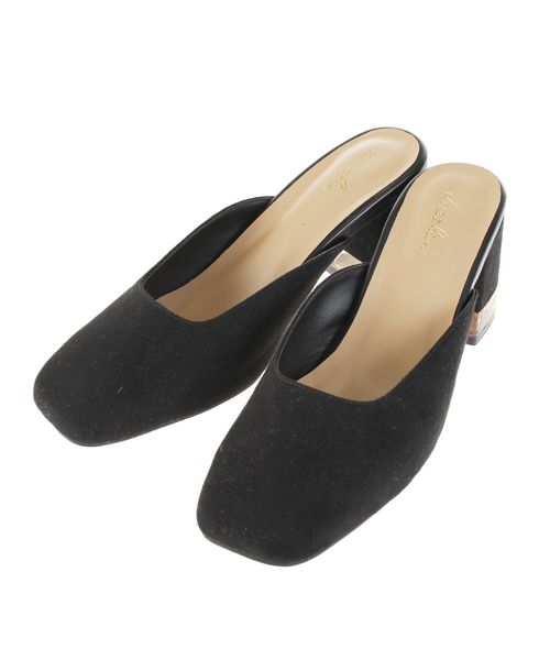 dazzlin（ダズリン）の「スクエアラフパンプス（パンプス・レディース・ブラック/ブラウン/アイボリー・SMALL/MEDIUM/LARGE）」の9枚目の写真