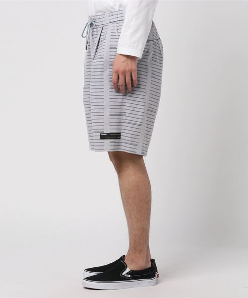 ATTACHMENT（アタッチメント）の「T400ストレッチタフタプリント 1タックイージーショーツ（その他パンツ・メンズ・ネイビー/グレー/オレンジ・1/2/3）」の9枚目の写真