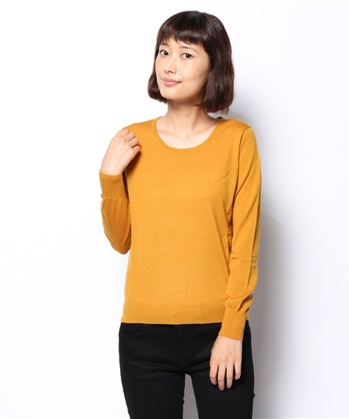 BEAMS LIGHTS Women's(ビームスライツ ウィメンズ)の「BEAMS LIGHTS / ウォッシャブルウール プルオーバー(ニット/セーター・レディース・グレー/ブラック/イエロー/グリーン/ブルー・ONE SIZE)」の17枚目の写真