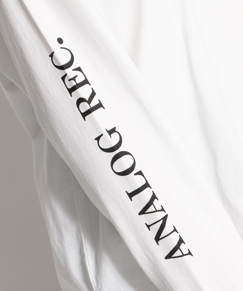 niko and...（ニコアンド）の「ハーフトーンドットロゴロンT（Tシャツ/カットソー・レディース・ピンク/オレンジ/チャコール・MEDIUM/LARGE）」の12枚目の写真