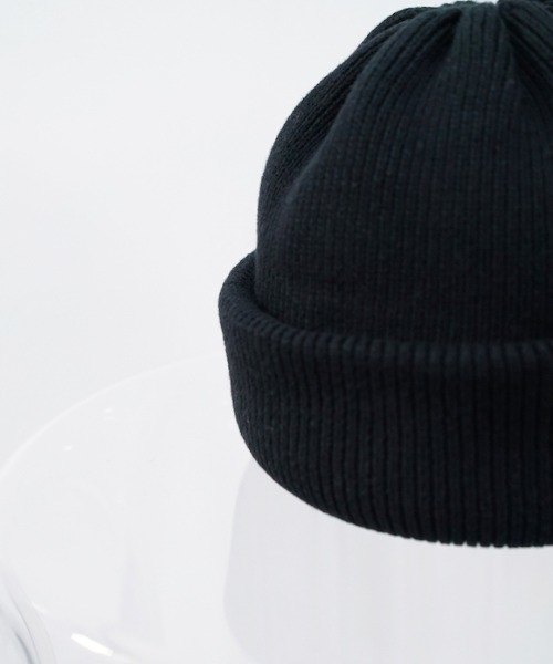 crepuscule ビーニー crepuscule - 【再販売通知受付可能】Knit Cap(BLACK) | ACRMTSM