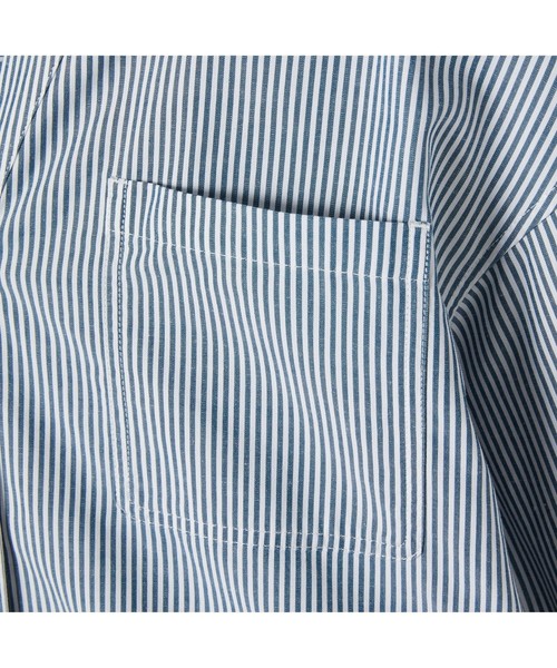 AIGLE(エーグル)の「吸水速乾 ジュアン ピト シャツ(シャツ/ブラウス・レディース・ライトグリーン/ダークブルー・40/38/36)」の18枚目の写真