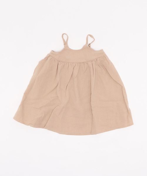 DILASH（ディラッシュ）の「ジャンパースカート（ジャンパースカート・キッズ・ブルー/ベージュ・90㎝/100cm/150cm/120cm/130cm/140cm/110cm/80ｃｍ）」の2枚目の写真