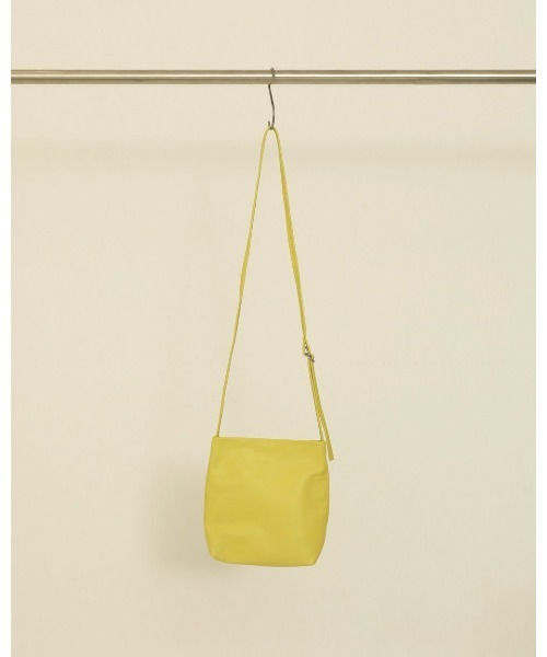 TODAYFUL（トゥデイフル）の「ソフトレザーポシェット（ショルダーバッグ・レディース・オフホワイト/ブラック/イエロー・FREE）」の13枚目の写真