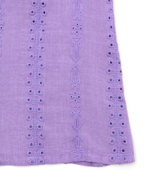 チチカカ（チチカカ）の「アシッドナバホ刺繍　スカート（スカート・レディース・ターコイズブルー/キャメル/パープル・FREE）」の18枚目の写真