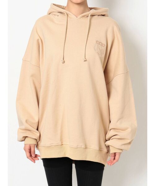 GYDA（ジェイダ）の「IL LA BUNNY BIGパーカー（パーカー・レディース・ブラック/ベージュ/ピンク・FREE）」の15枚目の写真