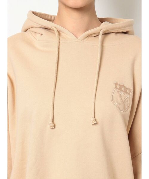 GYDA（ジェイダ）の「IL LA BUNNY BIGパーカー（パーカー・レディース・ブラック/ベージュ/ピンク・FREE）」の18枚目の写真