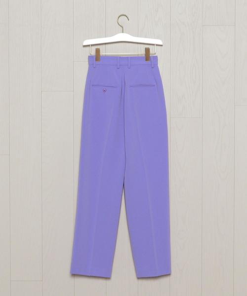 H　BEAUTY&YOUTH UNITED ARROWS（エイチビューティーアンドユースユナイテッドアローズ）の「＜H＞DOUBLE CLOTH WIDE TAPERED PANTS/パンツ（その他パンツ・レディース・ベージュ/パープル・SMALL/MEDIUM）」の15枚目の写真