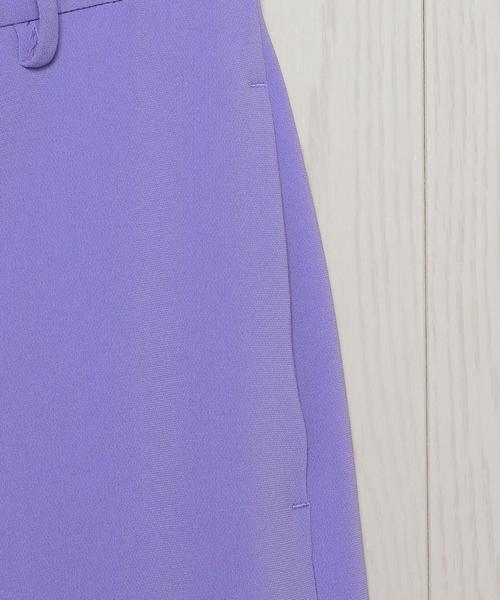 H　BEAUTY&YOUTH UNITED ARROWS（エイチビューティーアンドユースユナイテッドアローズ）の「＜H＞DOUBLE CLOTH WIDE TAPERED PANTS/パンツ（その他パンツ・レディース・ベージュ/パープル・SMALL/MEDIUM）」の18枚目の写真