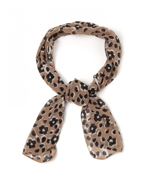 Heather（ヘザー）の「ガラスカーフ　895004（バンダナ/スカーフ・レディース・ブラック/キャメル/ライトベージュ/アイボリー・FREE）」の9枚目の写真