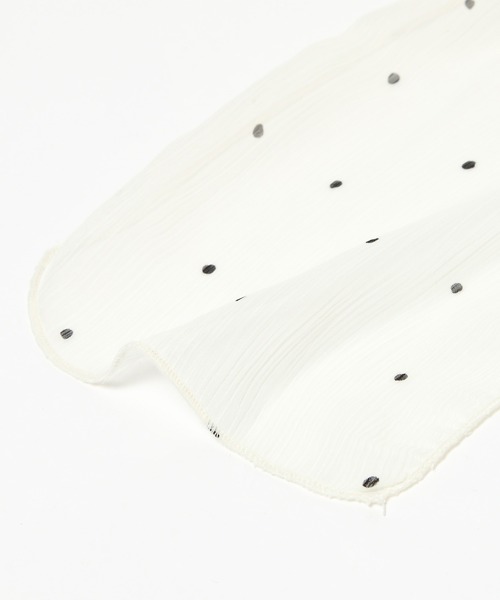 Heather（ヘザー）の「ガラスカーフ　895004（バンダナ/スカーフ・レディース・ブラック/キャメル/ライトベージュ/アイボリー・FREE）」の13枚目の写真