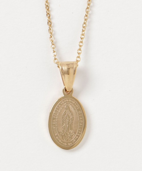 Anthe(アンテ)の「Anthe by yarka / maria oval top necklace Medium(ネックレス・レディース・ゴールド/シルバー/ブラック・FREE)」の4枚目の写真