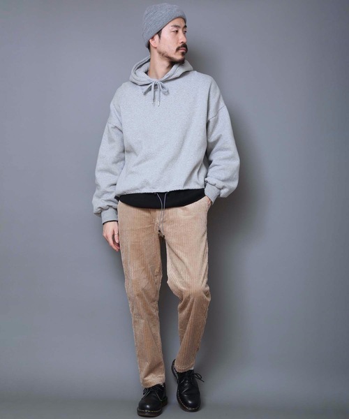 Dickies(ディッキーズ)の「【DICKIES/ディッキーズ】ワイドテーパードイージーパンツ 0410-7712 ビッグシルエット テーパードシルエット ウエストゴム仕様 コーディロイ(その他パンツ・メンズ・ブラック/カーキ/ベージュ/ブラウン・MEDIUM/LARGE/X-LARGE)」の7枚目の写真