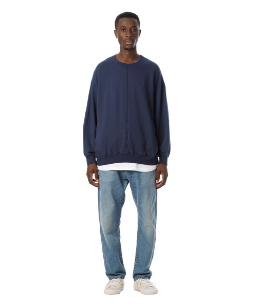 SUNSEA サンシー　ボーダースウェット　ポケット付 Sandinista（サンディニスタ）の「Pocket Sweatshirt / シーム