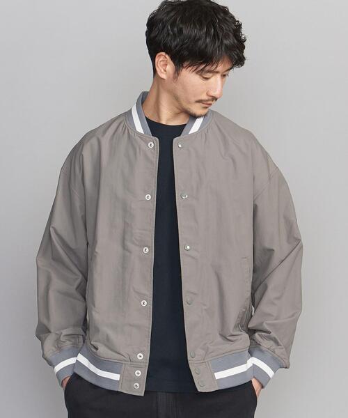 Champion(チャンピオン)の「【別注】 <CHAMPION(チャンピオン)> BASEBALL JACKET/アウター(ブルゾン・メンズ・ブラック/ネイビー/ダークグレー・SMALL/X-LARGE/LARGE/MEDIUM)」の13枚目の写真
