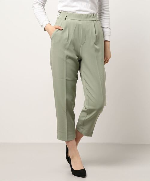 natural couture(ナチュラルクチュール)の「ウォッシャブル美シルエットパンツ XSサイズ(その他パンツ・レディース・ブラック/パープル/オフホワイト/イエロー/ミント・X-SMALL)」の21枚目の写真