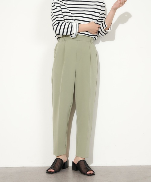 natural couture(ナチュラルクチュール)の「ウォッシャブル美シルエットパンツ XSサイズ(その他パンツ・レディース・ブラック/パープル/オフホワイト/イエロー/ミント・X-SMALL)」の17枚目の写真