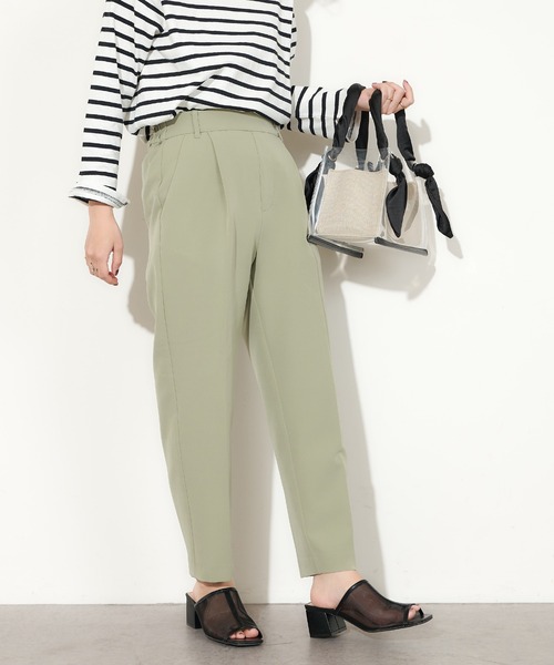 natural couture(ナチュラルクチュール)の「ウォッシャブル美シルエットパンツ XSサイズ(その他パンツ・レディース・ブラック/パープル/オフホワイト/イエロー/ミント・X-SMALL)」の19枚目の写真