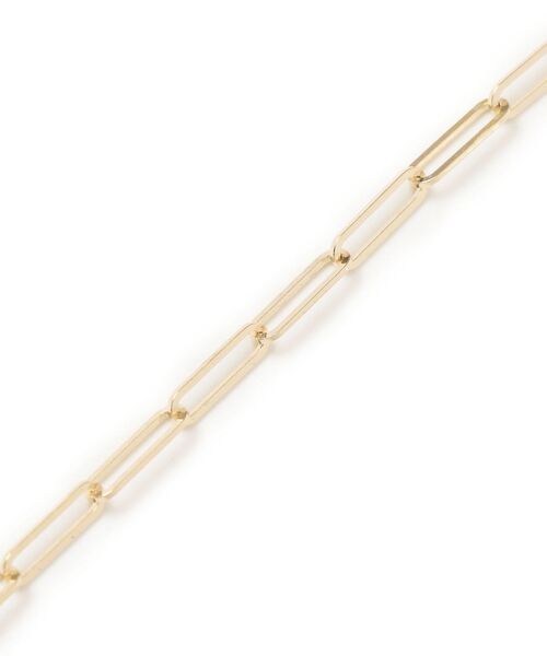 SHIPS（シップス）の「スクエアチェーンマンテルネックレス◆（ネックレス・レディース・シルバー/ゴールド・ONE SIZE）」の5枚目の写真