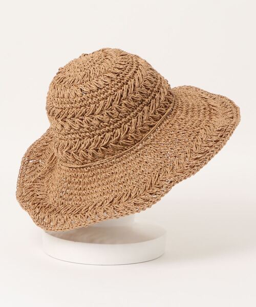 aimoha（アイモハ）の「UVカット帽子（ハット・レディース・ホワイト/オフホワイト/ベージュ/ピンク・FREE）」の5枚目の写真