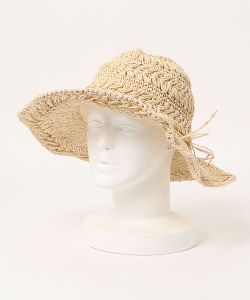 aimoha（アイモハ）の「UVカット帽子（ハット・レディース・ホワイト/オフホワイト/ベージュ/ピンク・FREE）」の19枚目の写真