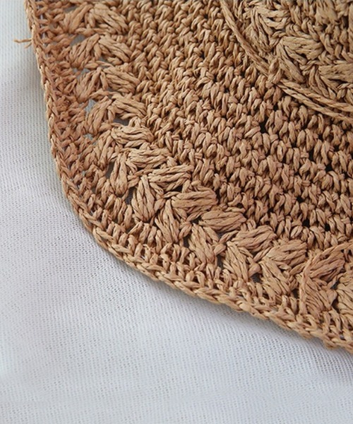 aimoha（アイモハ）の「UVカット帽子（ハット・レディース・ホワイト/オフホワイト/ベージュ/ピンク・FREE）」の11枚目の写真