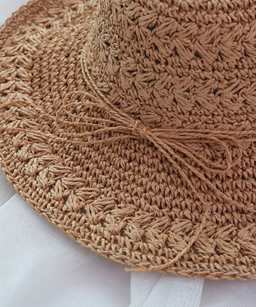 aimoha（アイモハ）の「UVカット帽子（ハット・レディース・ホワイト/オフホワイト/ベージュ/ピンク・FREE）」の12枚目の写真