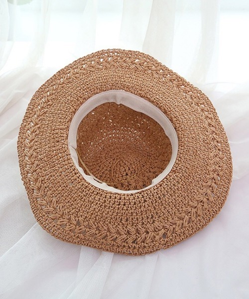 aimoha（アイモハ）の「UVカット帽子（ハット・レディース・ホワイト/オフホワイト/ベージュ/ピンク・FREE）」の16枚目の写真