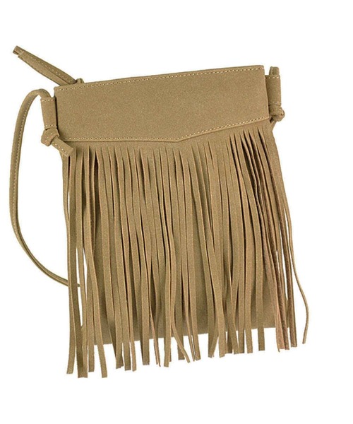 ALTROSE（アルトローズ）の「フリンジショルダーバッグ[ナイア]（ショルダーバッグ・レディース・ブラック/ベージュ/ブラウン/アイボリー・FREE）」の5枚目の写真