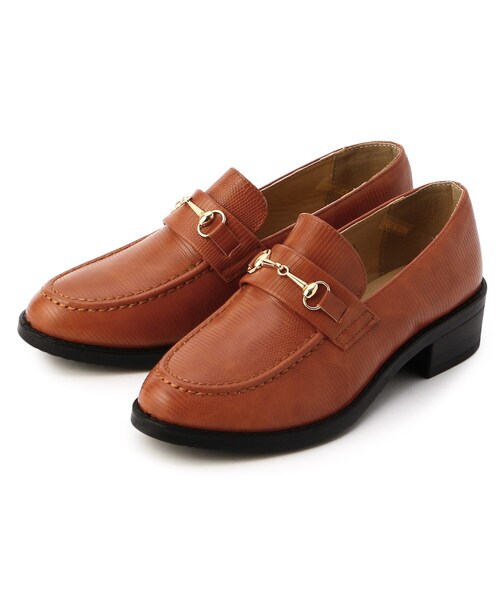 cs T&P(シーエスティーアンドピー)の「ビット付きプチプラローファー(ローファー・レディース・グレー/ダークブラウン/キャメル/アイボリー/ブラック・L/LL/S/M)」の5枚目の写真