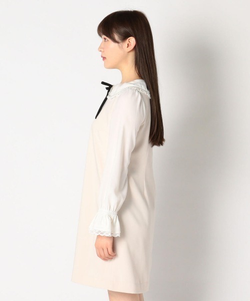 LODISPOTTO（ロディスポット）の「アンジュパールレースワンピース（ワンピース・レディース・ブラック/ピンクベージュ・MEDIUM）」の11枚目の写真