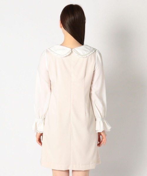 LODISPOTTO（ロディスポット）の「アンジュパールレースワンピース（ワンピース・レディース・ブラック/ピンクベージュ・MEDIUM）」の12枚目の写真