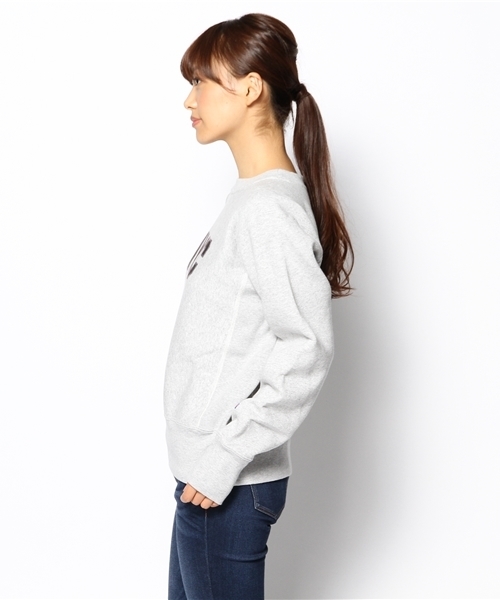 CIAOPANIC（チャオパニック）の「【Champion×Ciaopanic】CREWNECKSWEAT（スウェット・レディース・グレー/ネイビー/オフホワイト・SMALL）」の5枚目の写真