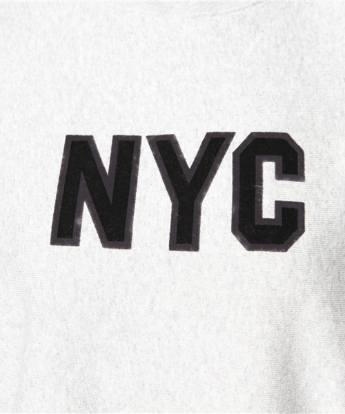 CIAOPANIC（チャオパニック）の「【Champion×Ciaopanic】CREWNECKSWEAT（スウェット・レディース・グレー/ネイビー/オフホワイト・SMALL）」の9枚目の写真